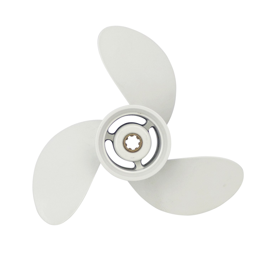 FONETO Aluminum Replacement Propellers for Yamaha 6–9.9 HP Outboards