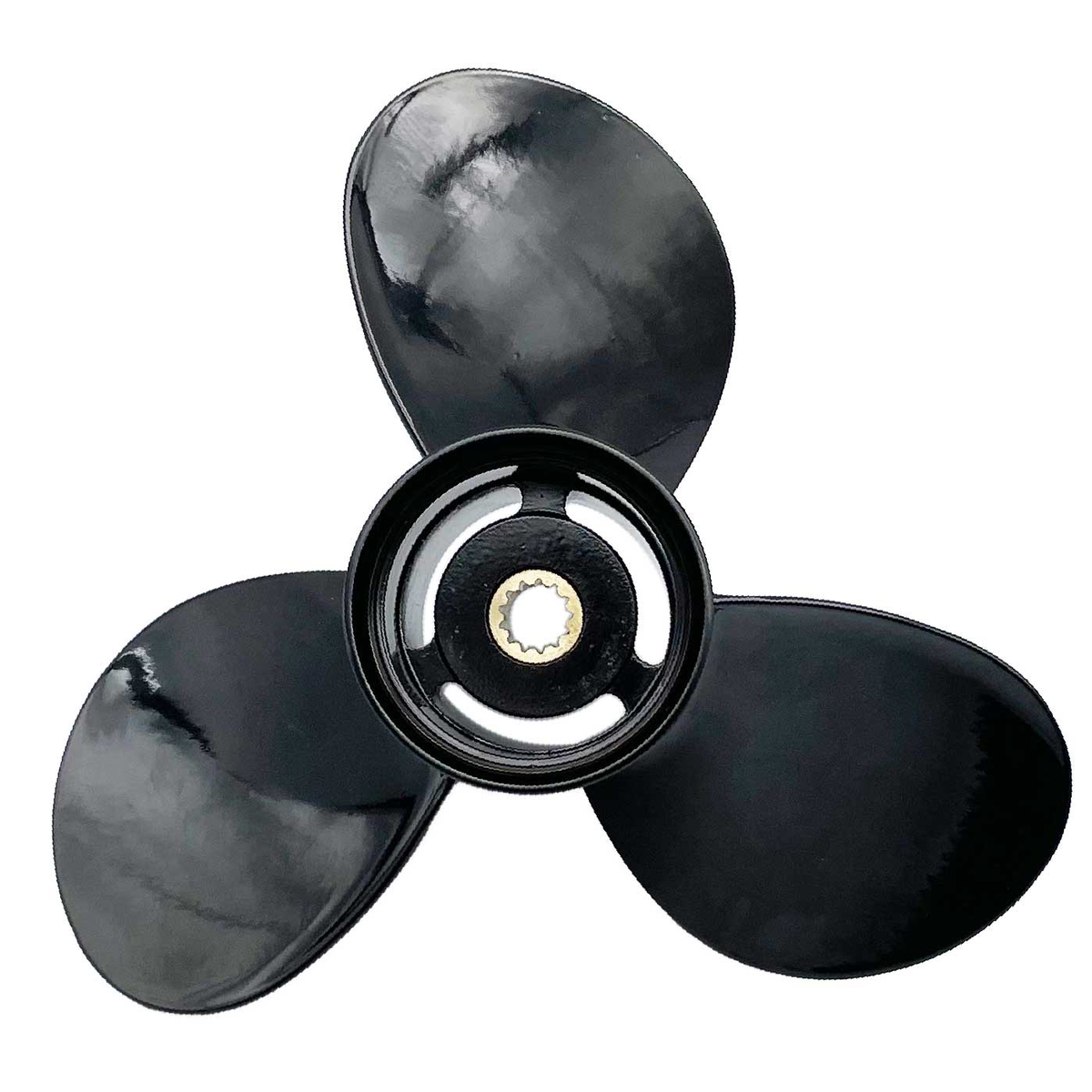 FONETO Aluminum Replacement Propellers for Evinrude / Johnson 9.8 HP