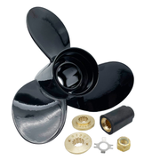 FONETO Aluminum Pressed-In Propellers for Mercury / Mariner 25–70 HP Outboards