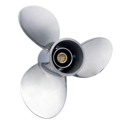 FONETO Stainless Steel Replacement Propellers for Yamaha 25–60 HP Outboards