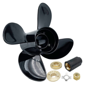 FONETO Aluminum Pressed-In Propellers for Mercury / Mariner 25–70 HP Outboards