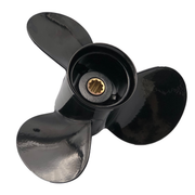 FONETO 4-blade aluminum outboard propeller for Mariner 25–30 HP