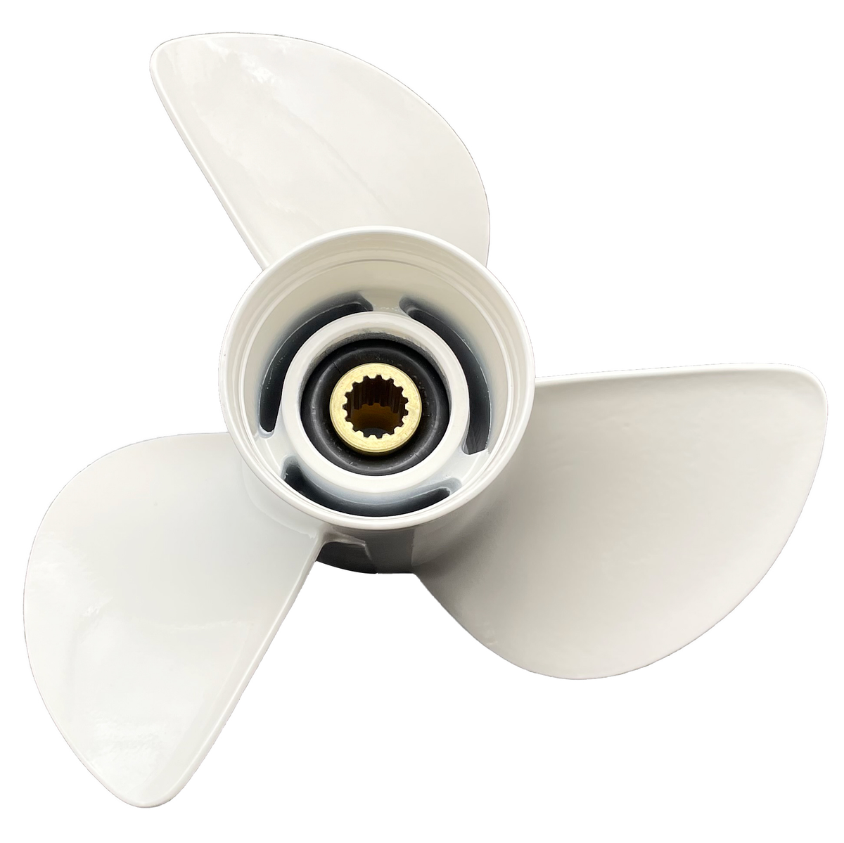 FONETO aluminum replacement propeller for Yamaha 50 to 130 HP outboards